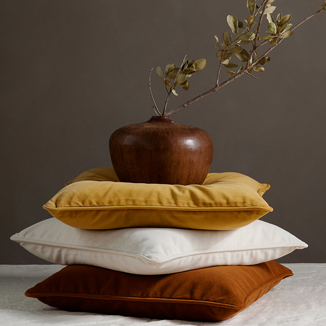 Heirloom Velvet Lumbar Pillow - Magnolia