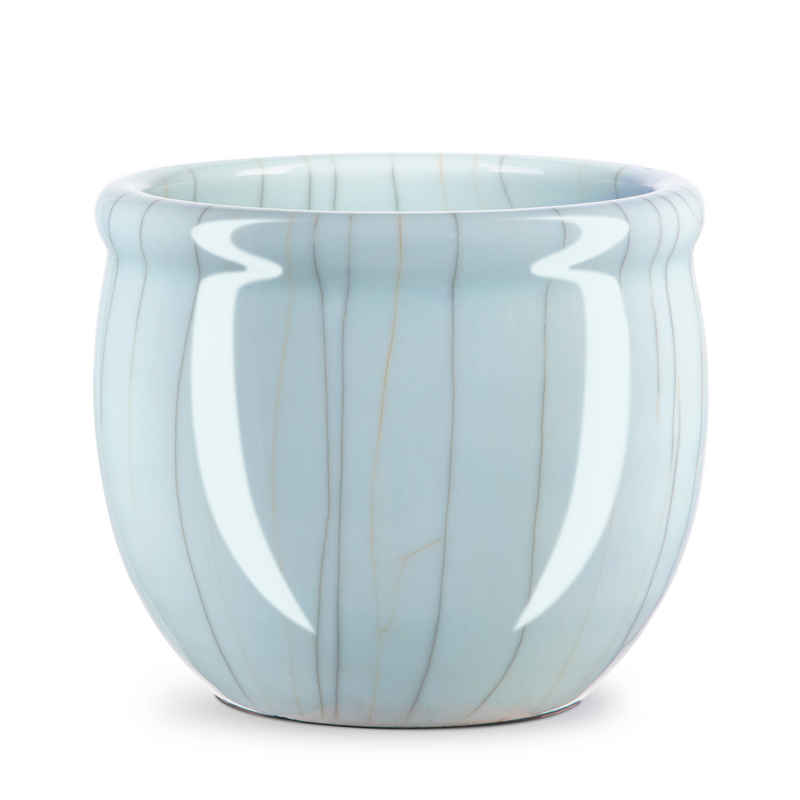 media image for Celadon Crackle Planter By Currey Company Cc 1200 0692 2 280