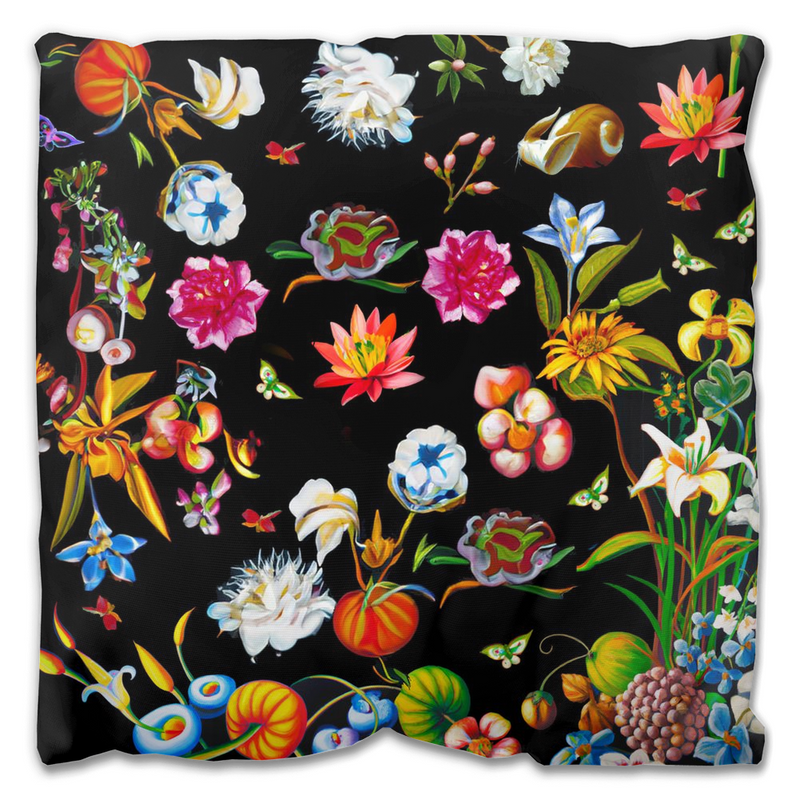 media image for Bright Florals Throw Pillow 245