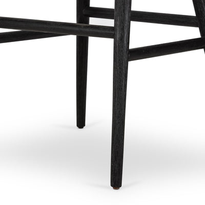 product image for Cecelia Counter Stool in Matte Black - Open Box 2 83