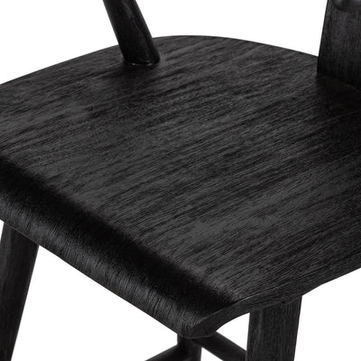 product image for Cecelia Counter Stool in Matte Black - Open Box 4 95