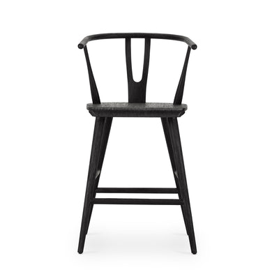 product image of Cecelia Counter Stool in Matte Black - Open Box 1 547