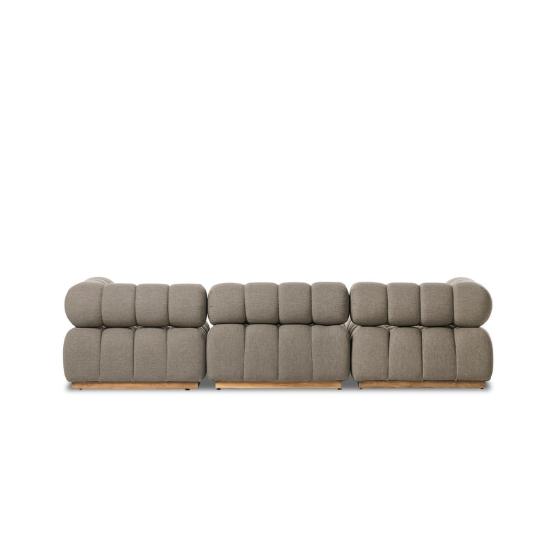 media image for Roma Outdoor 3 Piece Sectional w/ Ottoman 26