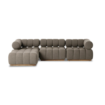product image for Roma Outdoor 3 Piece Sectional w/ Ottoman 55