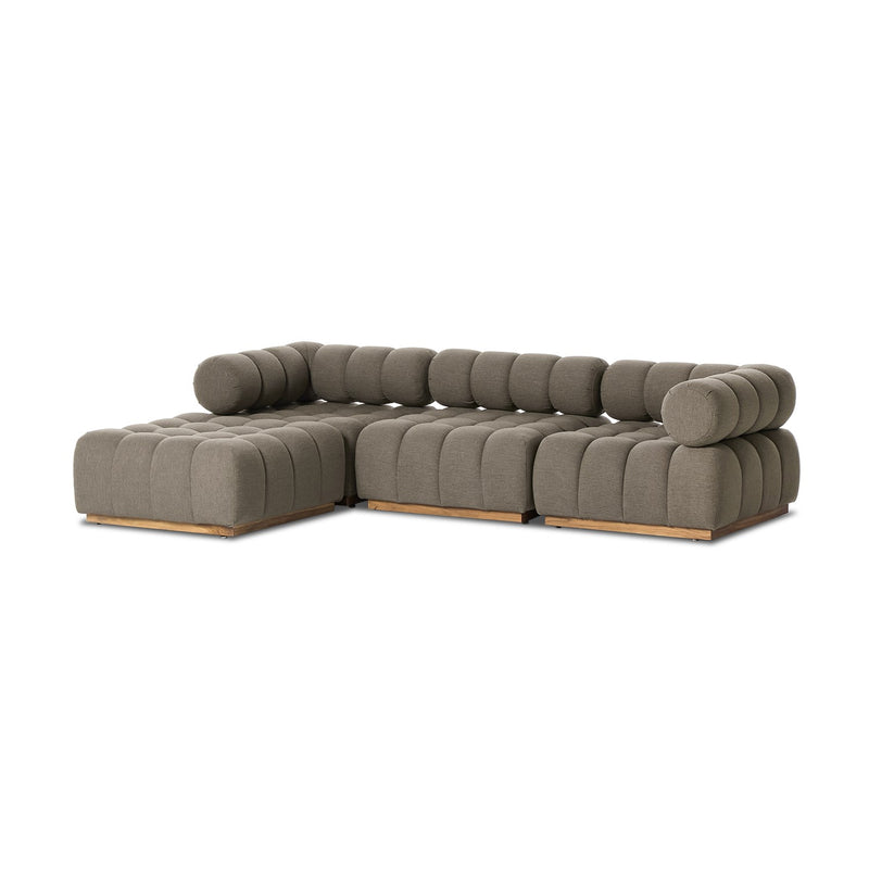 media image for Roma Outdoor 3 Piece Sectional w/ Ottoman 269