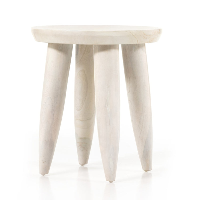 media image for Zuri Round Outdoor End Table - Open Box 14 259