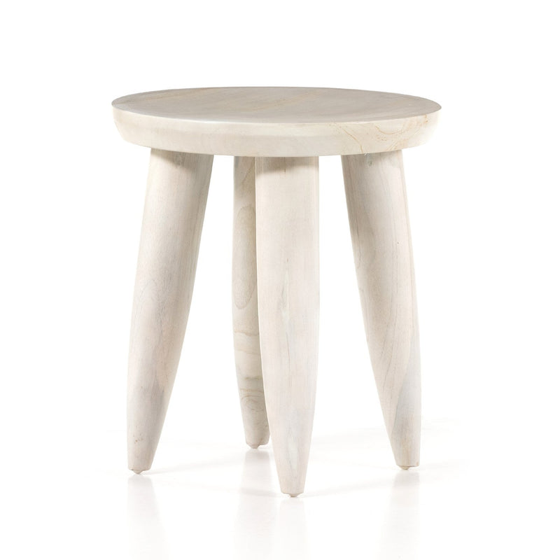 media image for Zuri Round Outdoor End Table - Open Box 1 256