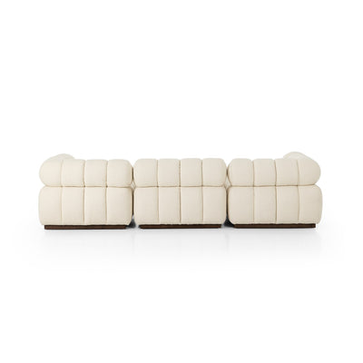 product image for Roma Outdoor 3 Piece Sectional w/ Ottoman 81
