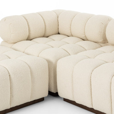 product image for Roma Outdoor 3 Piece Sectional w/ Ottoman 45
