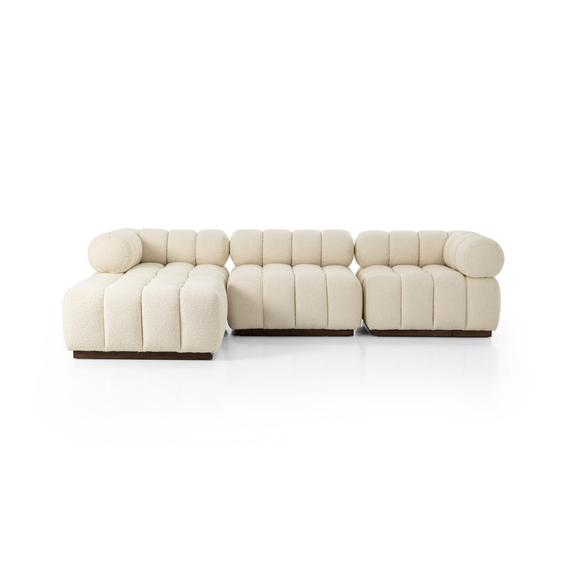 media image for Roma Outdoor 3 Piece Sectional w/ Ottoman 214