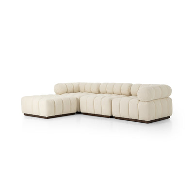 product image for Roma Outdoor 3 Piece Sectional w/ Ottoman 84