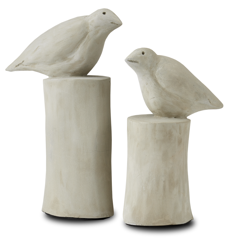 media image for Concrete Birds Set Of 2 By Currey Company Cc 2200 0025 1 234