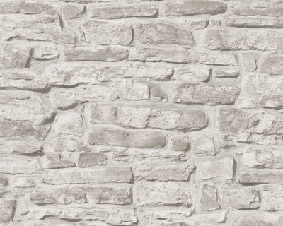 product image of Stone Brick Deco Wallpaper in Beige 556