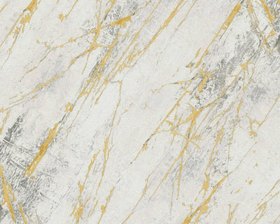 product image of Deco Stone Wallpaper in Gold/Grey 578