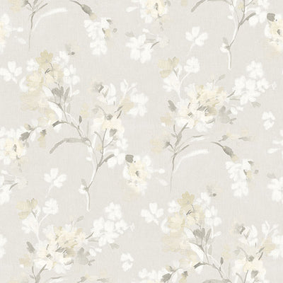product image of Azalea Neutral Floral Branches Wallpaper 52