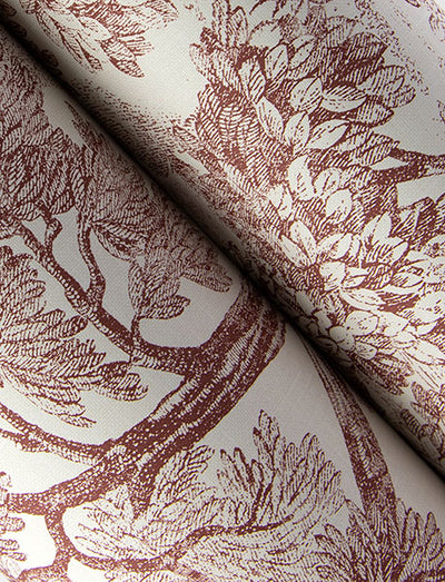 product image for Spinney Red Toile Wallpaper 34