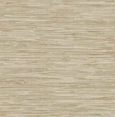 product image of Exhale Light Brown Woven Faux Grasscloth Wallpaper 545