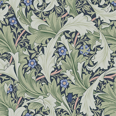 product image of Granville Green Leafy Vine Wallpaper 559