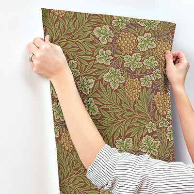product image for Vine Ruby Woodland Fruits Wallpaper 25
