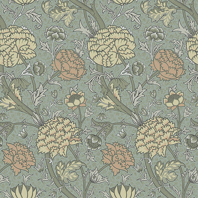 product image for Cray Light Blue Floral Trail Wallpaper 70