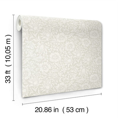 product image for Mallow Dove Floral Vine Wallpaper 91