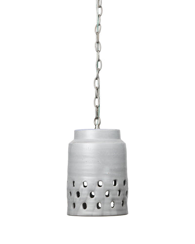 product image for Perforated Grey Pendant 2 25