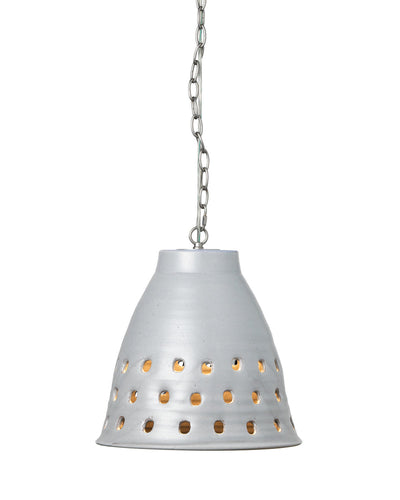 product image for Perforated Grey Pendant 6 99