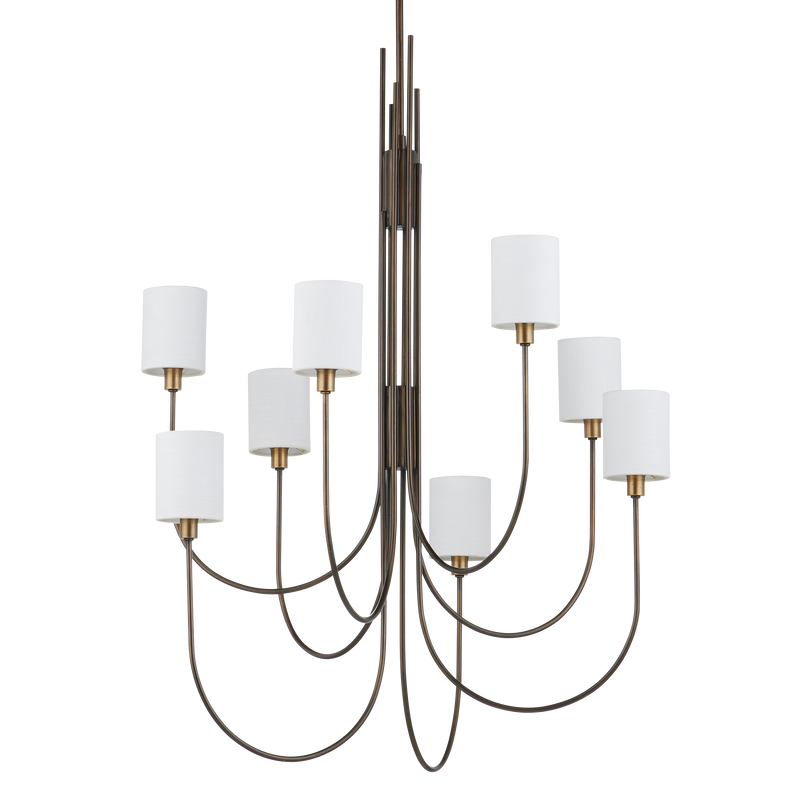 media image for Archetype Chandelier By Currey Company Cc 9000 1168 2 24