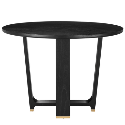 product image for Blake Black Dining Table By Currey Company Cc 3000 0260 2 77