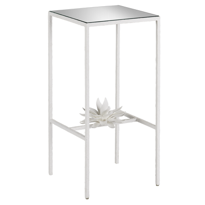 product image of Sisalana White Accent Table By Currey Company Cc 4000 0166 1 580