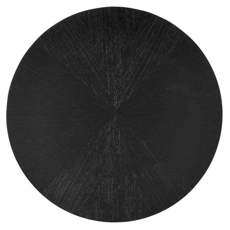 media image for Blake Black Dining Table By Currey Company Cc 3000 0260 5 242