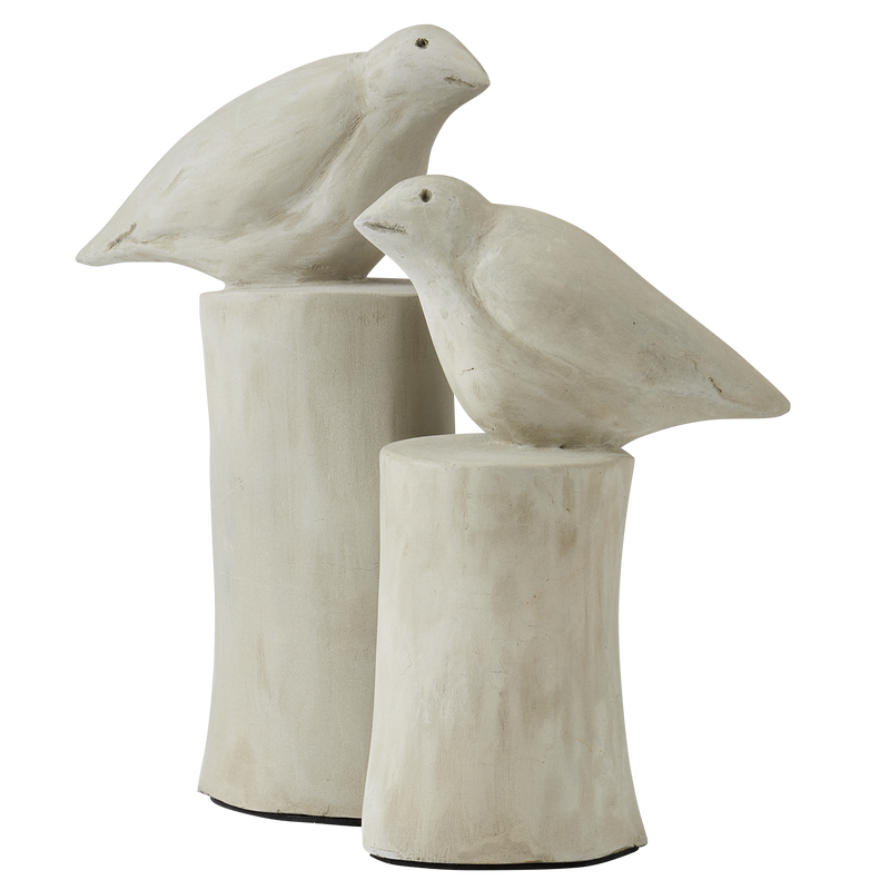 media image for Concrete Birds Set Of 2 By Currey Company Cc 2200 0025 2 29