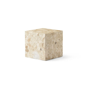 product image for Plinth Table Cubic In New White Carrara Marble Design By Menu 5 82