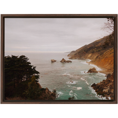 product image for Big Sur 2 Framed Canvas 27