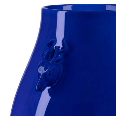 product image for Ocean Blue Deer Ears Vase By Currey Company Cc 1200 0701 4 25