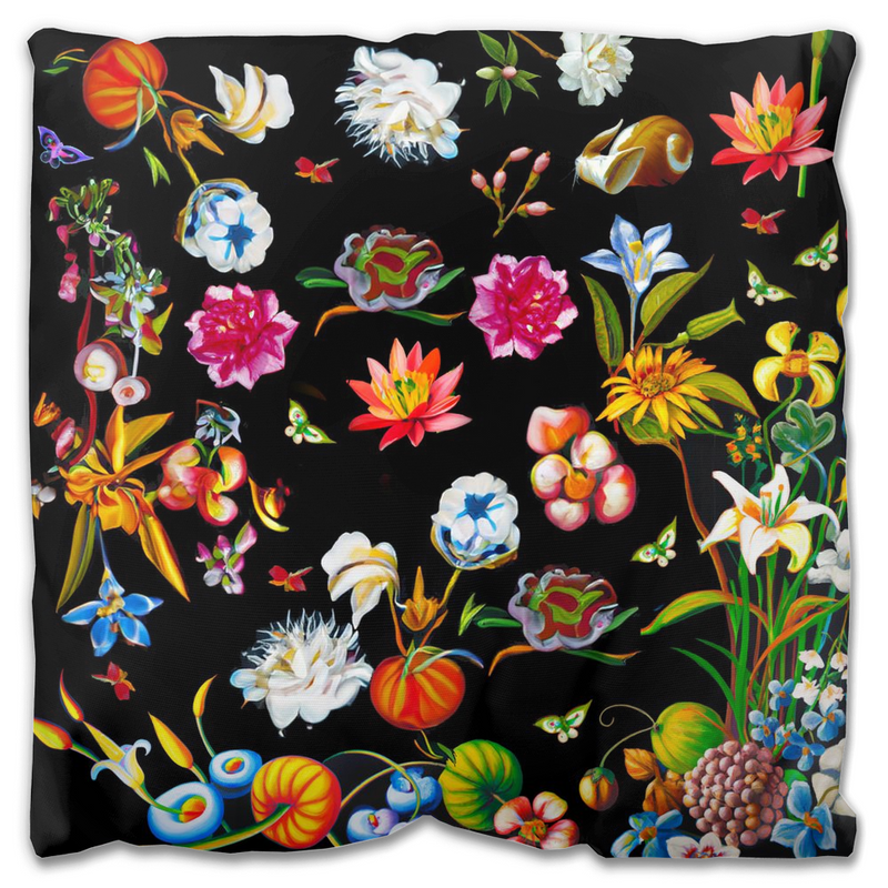 media image for Bright Florals Throw Pillow 283