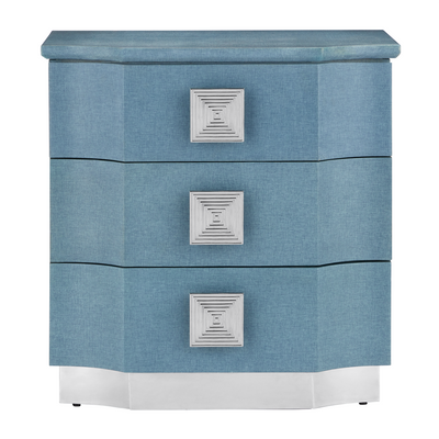 product image for Maya Blue Chest By Currey Company Cc 3000 0282 2 27