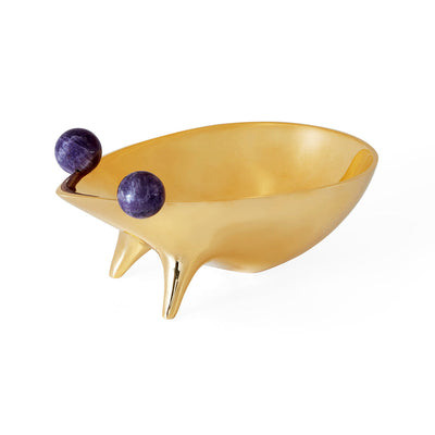 product image of Brass Frog Bowl 1 565