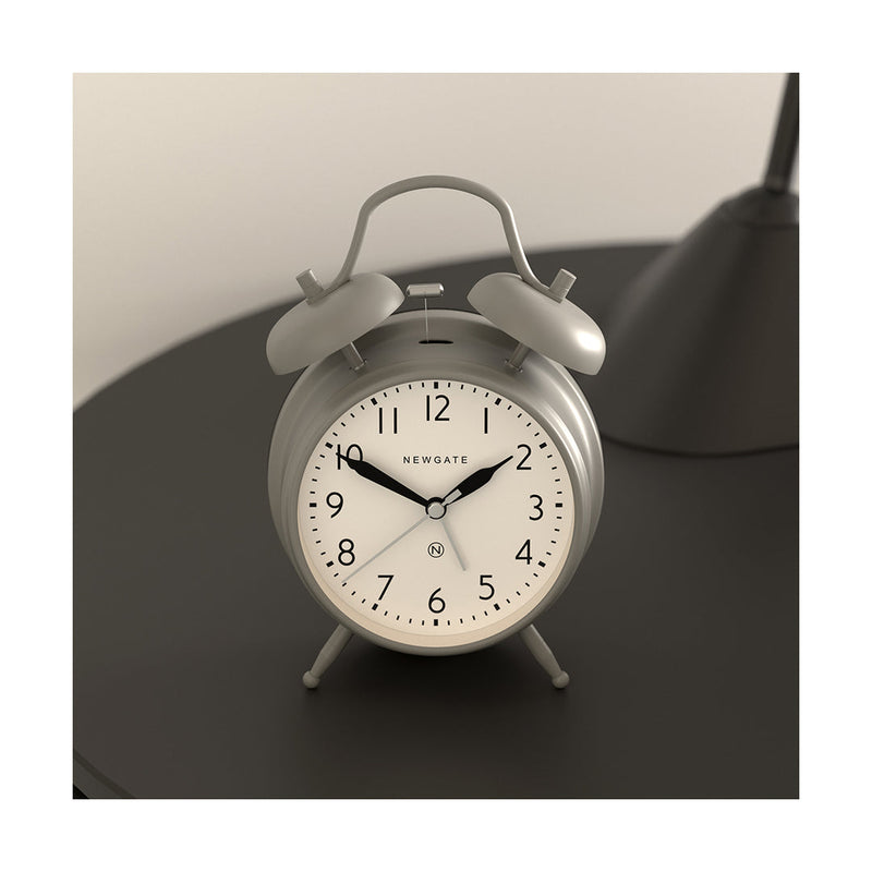 media image for Covent Garden Alarm Clock - Overcoat Grey 3 225