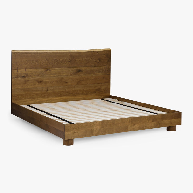 media image for Paolo Live Edge Oak Bed 24 243