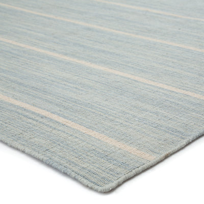 product image for Cape Cod Handmade Striped Blue/Beige Area Rug 4 34