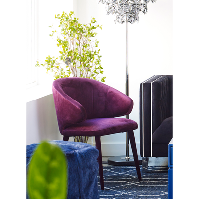 product image for Stewart Dining Chair Purple 77