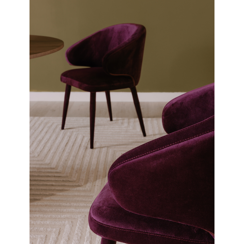media image for Stewart Dining Chair Purple 252