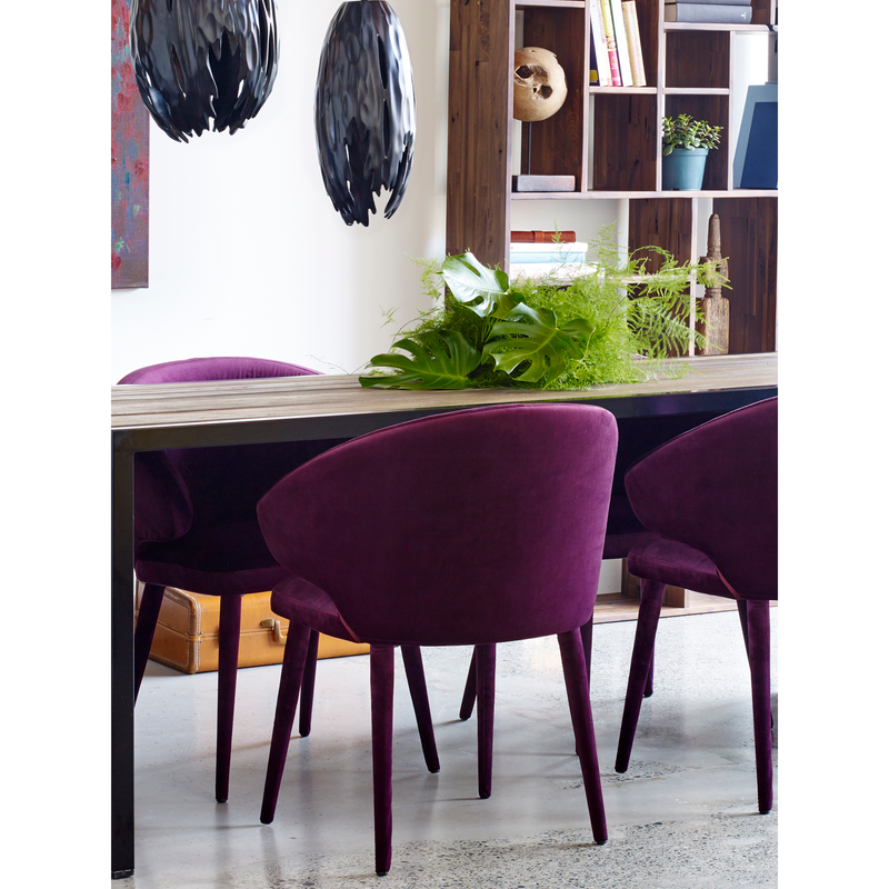 media image for Stewart Dining Chair Purple 216