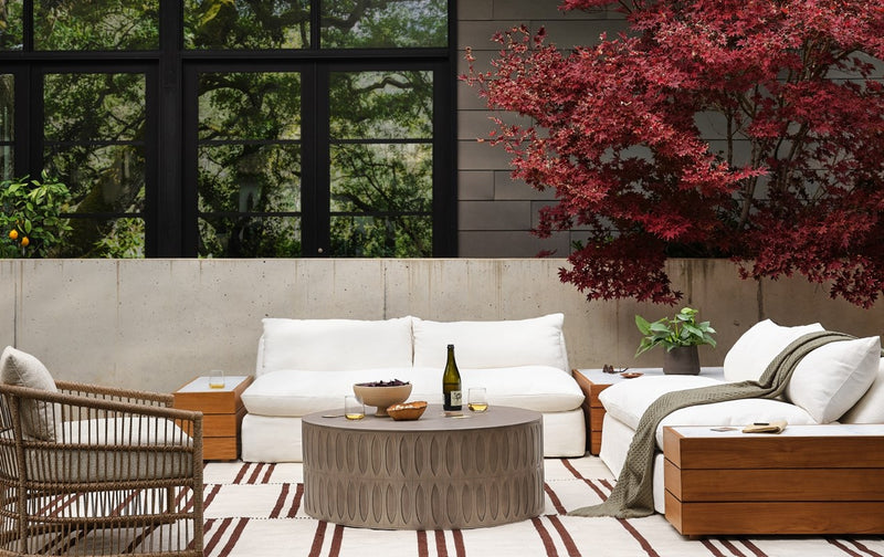 media image for Grant Outdoor 2 Piece Sectional with Coffee&end 226