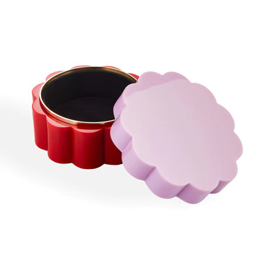 product image for Fleur Lavender Round Acrylic Box 2 37