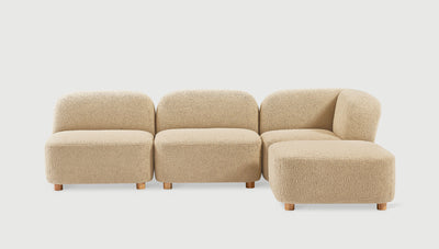 product image for Circuit Modular 4 Piece Sectional in Various Colors 42