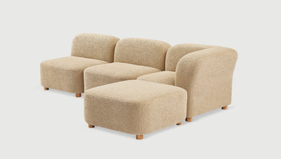 product image for Circuit Modular 4 Piece Sectional in Various Colors 18