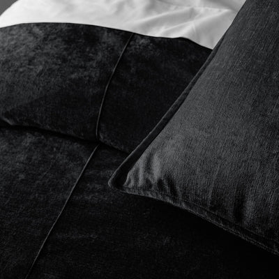 product image for Juno Velvet Black Bedding - Open Box 2 15