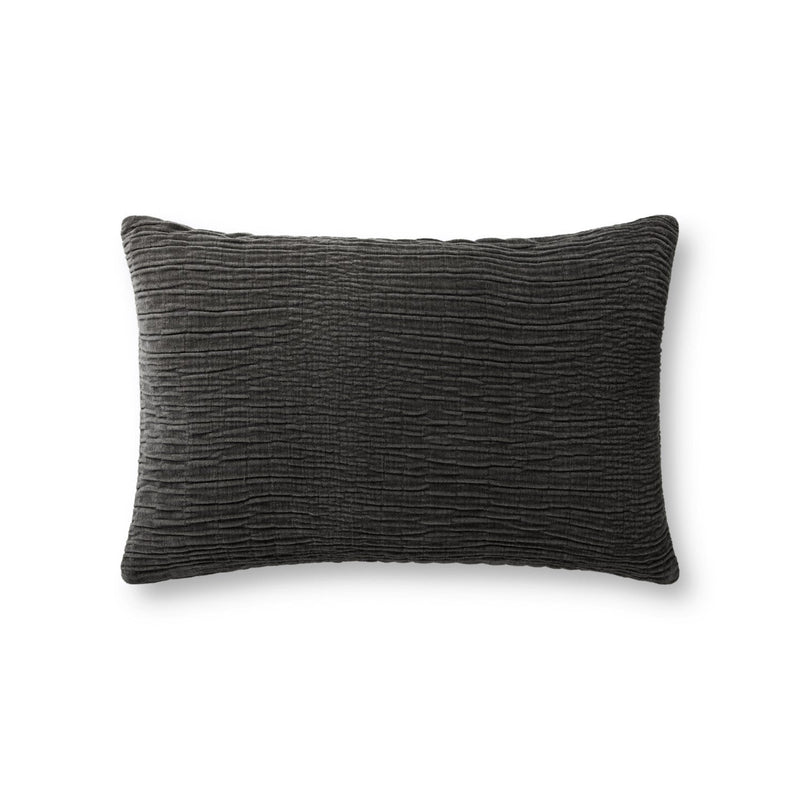 media image for Loloi Charcoal Pillow - Open Box 1 227
